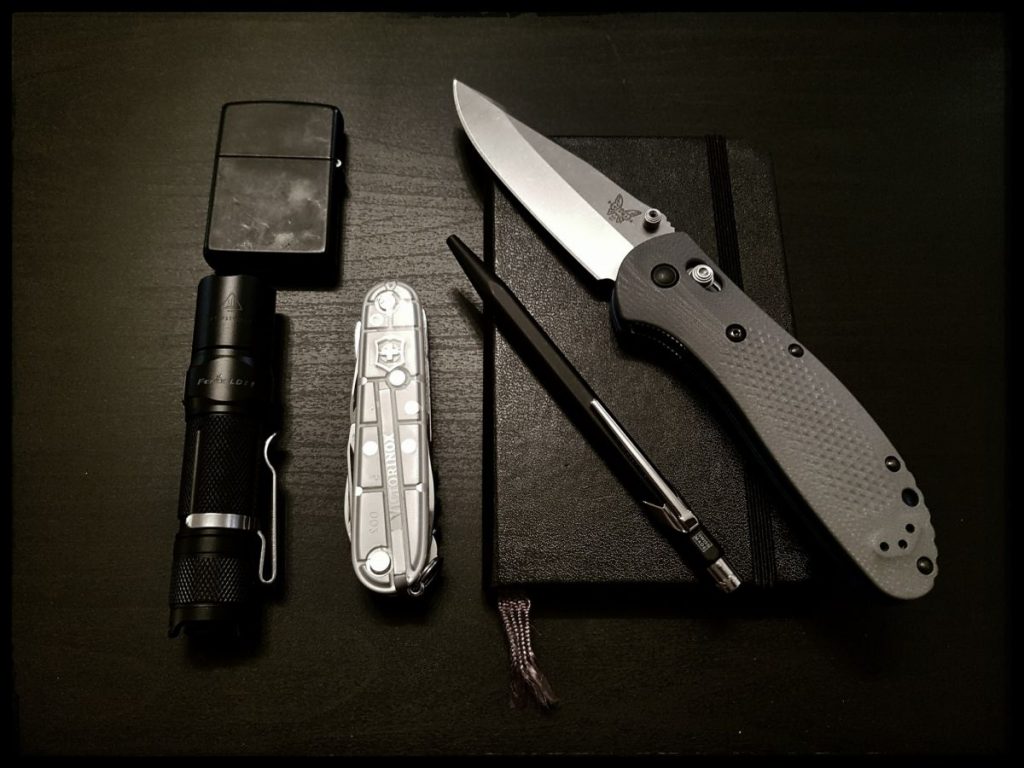 EDC mit Benchmade 551-1 Griptilian